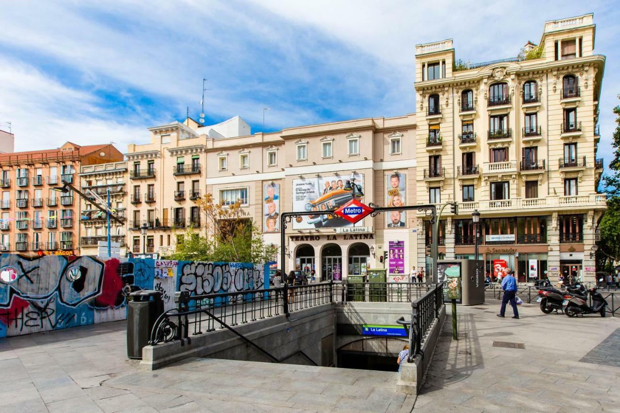 Apartamento Temporada Madrid Bagian luar foto